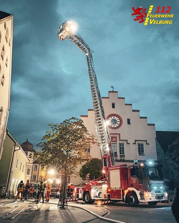 Übung Brand im Altenheim