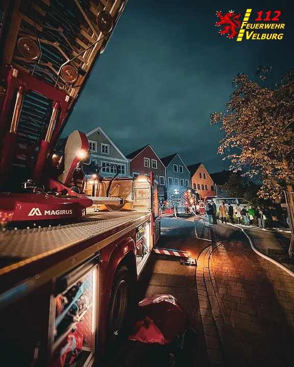 Übung Brand im Altenheim